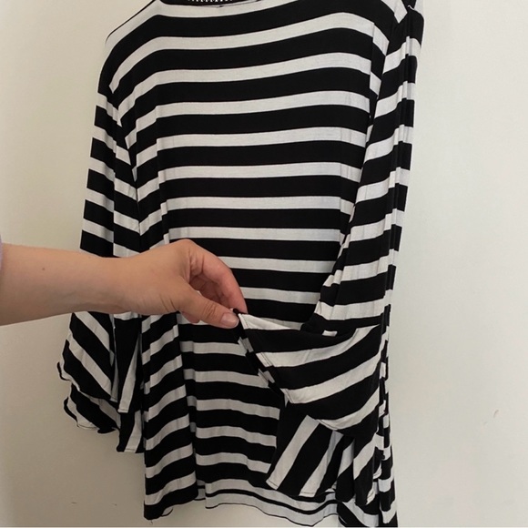 Karl Lagerfeld Striped Top - Picture 6 of 6